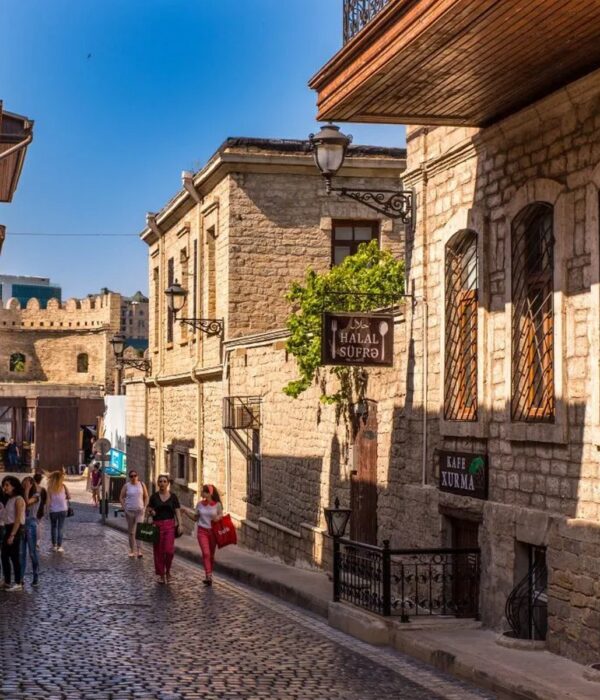 Inside Old City, Baku