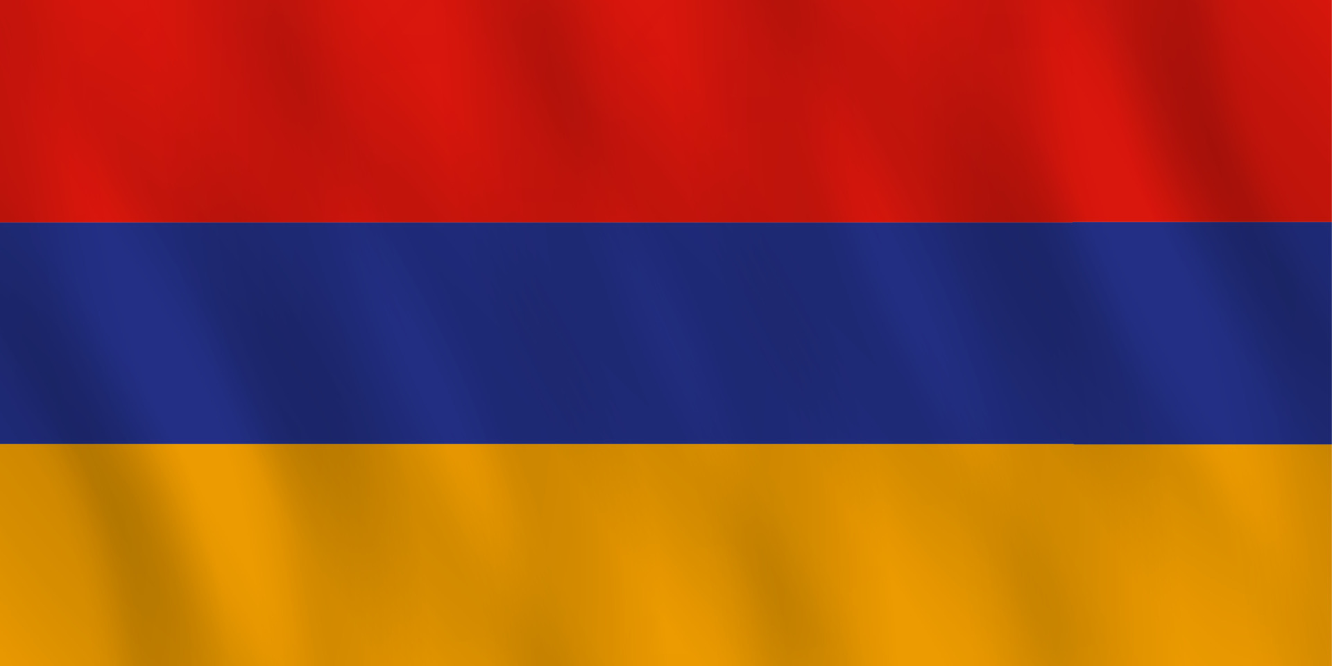Toppa Termoadesiva Bandiera Armenia - U24, 9 X 6 Cm Da Stirare O Cucire